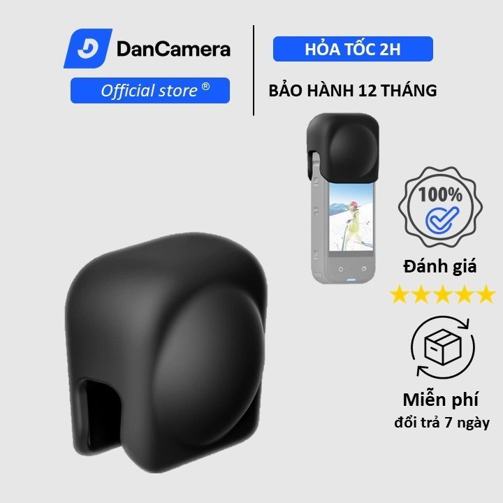 Vỏ bọc silicon bảo vệ lens Insta360 One X2/X3/X4