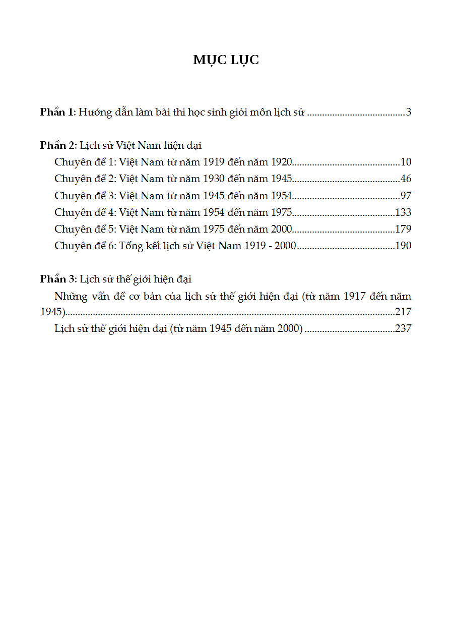 [HCM]Bồi Dưỡng Học Sinh Giỏi Lịch Sử 12
