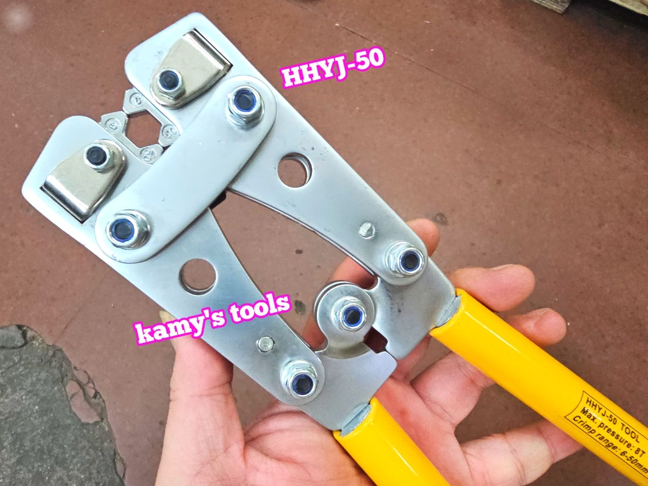 KÌM BẤM COS HHYJ-50 6MM2-50MM2 (KIỀM BẤM COS, KỀM BẤM COS)