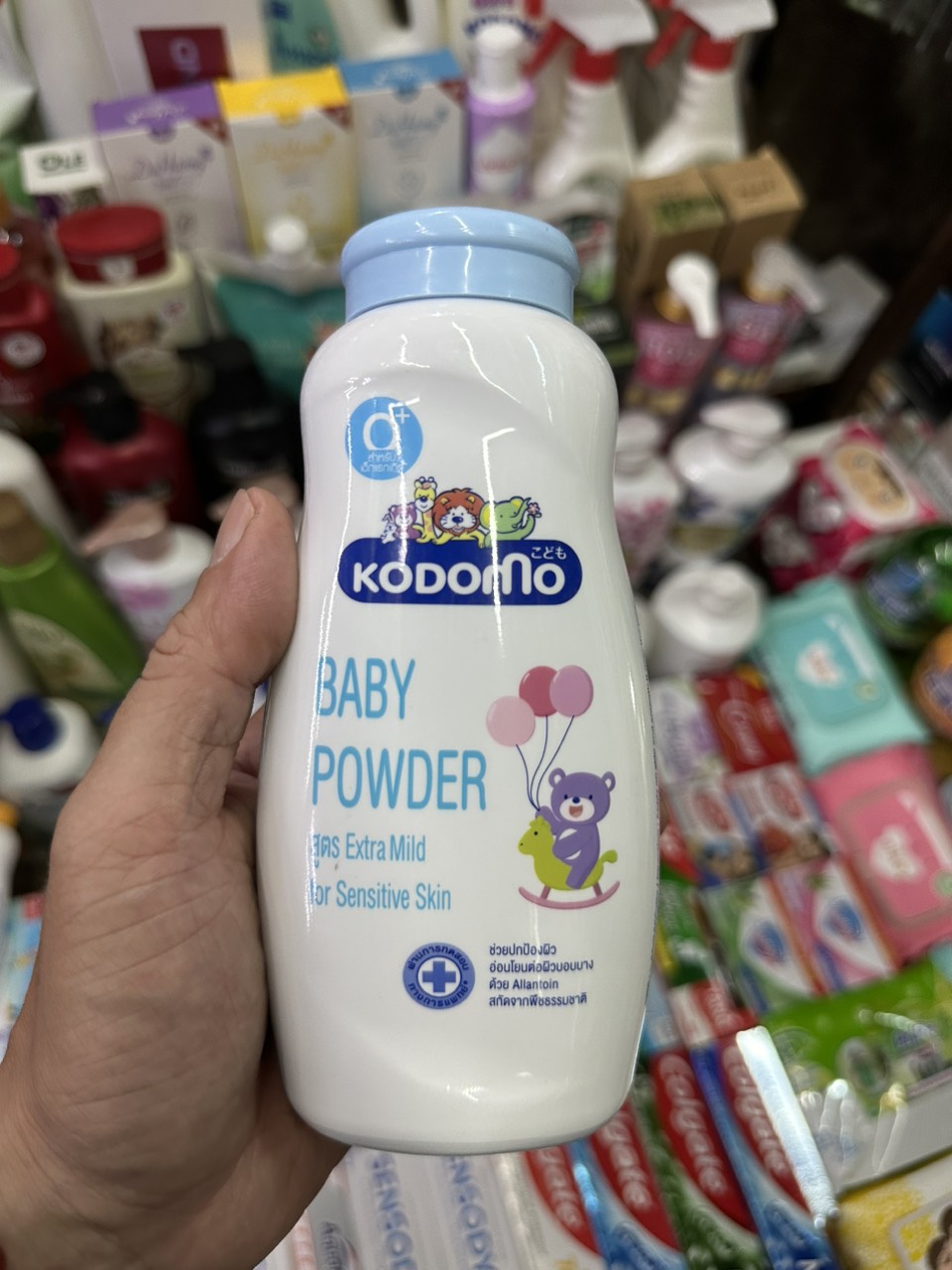 Phấn rôm trẻ em Kodomo Extra Mild 160g