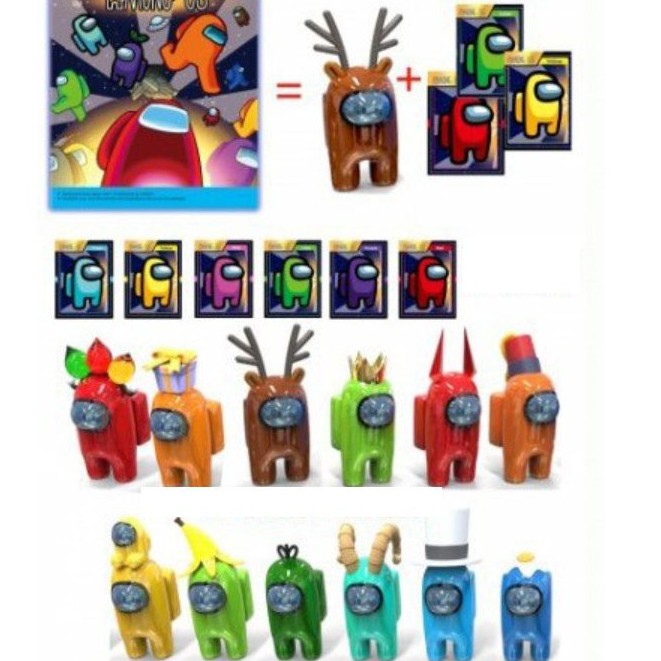 ( ORDER ) Mô hình đồ chơi game AMONG US game dễ thương