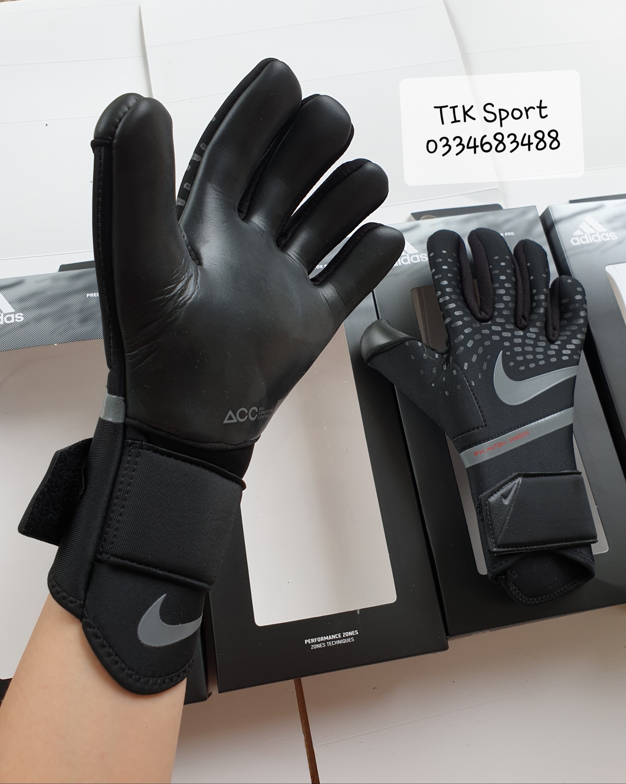 Găng tay thủ môn BỀN ĐẸP SIZE 7,8,9,10