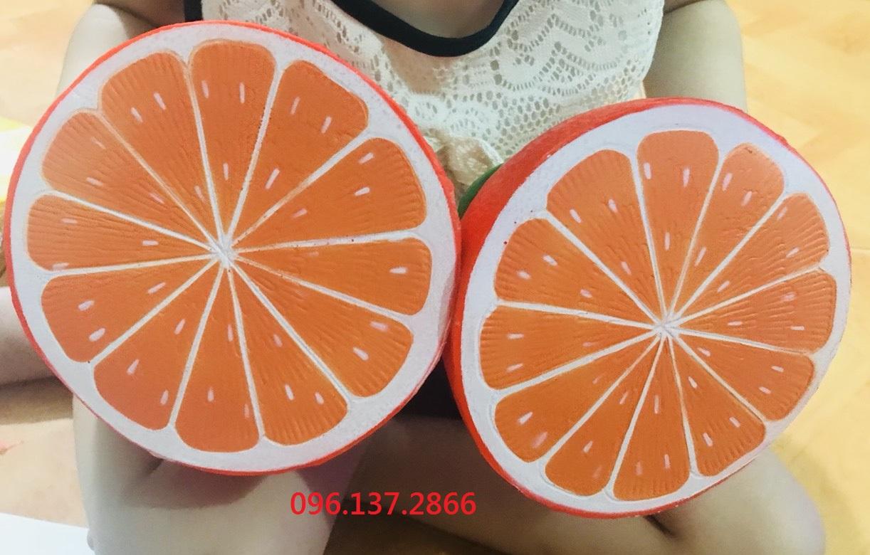 [HCM]Squishy Nửa Cam To Bự