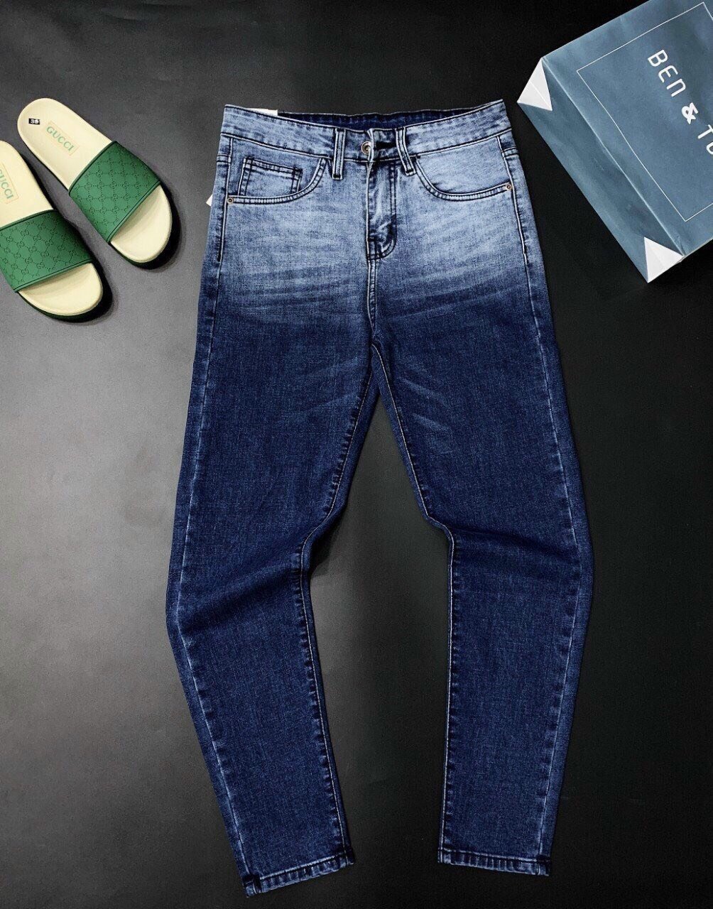 [Hoàn Tiền 15%] Quần jean nam hoạ tiết vải sơn cao cấp - hàng super chuẩn shop ( ảnh thật shop tự chụp ) siêu đẹp , thời trang Diễm Nhi Shop lmhoa4