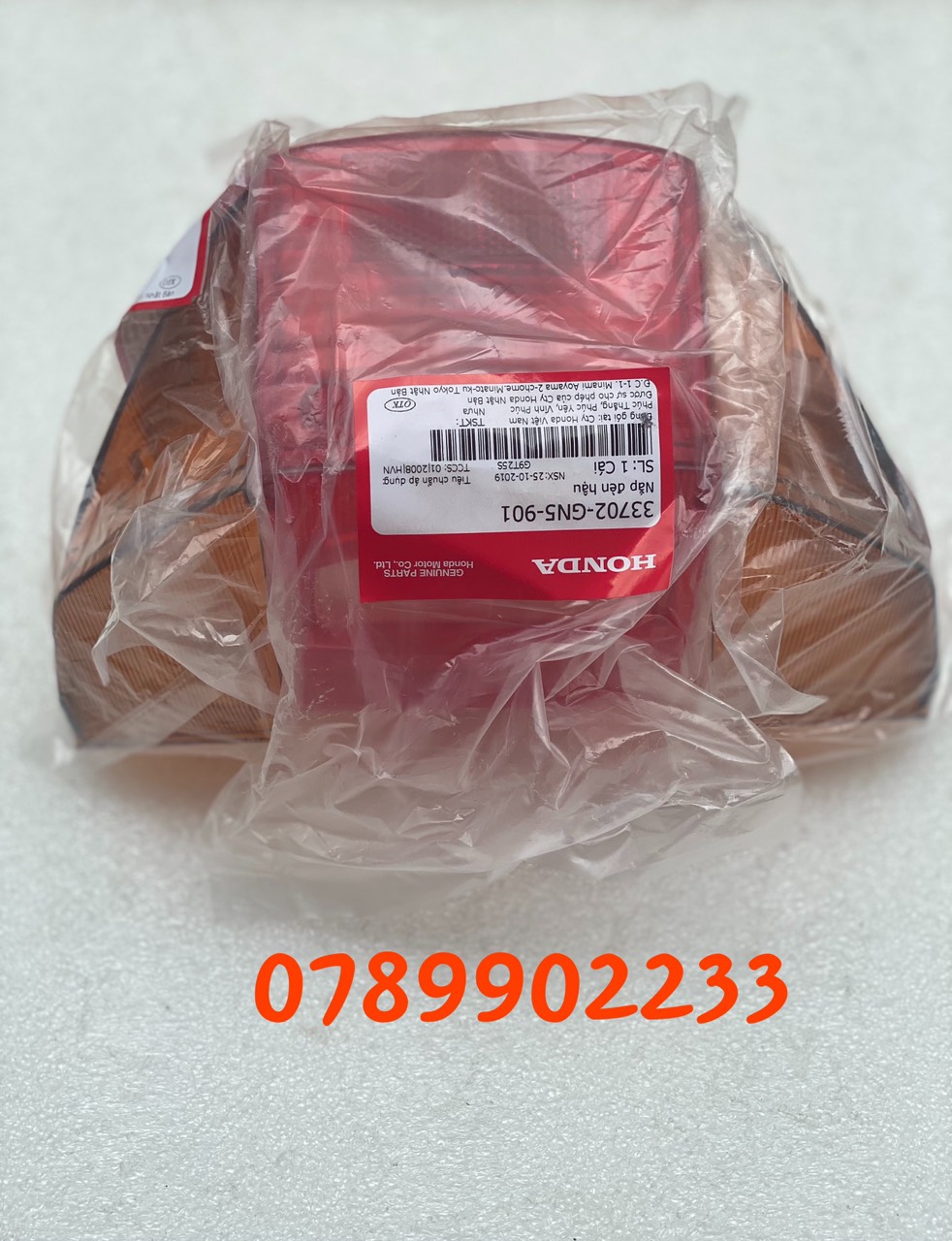 Bộ chụp đèn lái sau xe super dream chính hãng