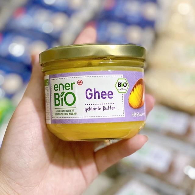 Bơ Ghee hữu cơ Ener Bio 180g Đức (hàng air)
