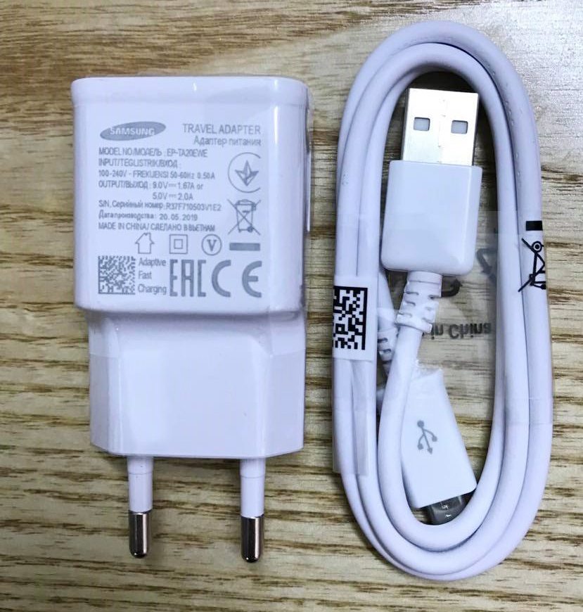Bộ sạc nhanh Samsung 2A + kèm dây Micro USB