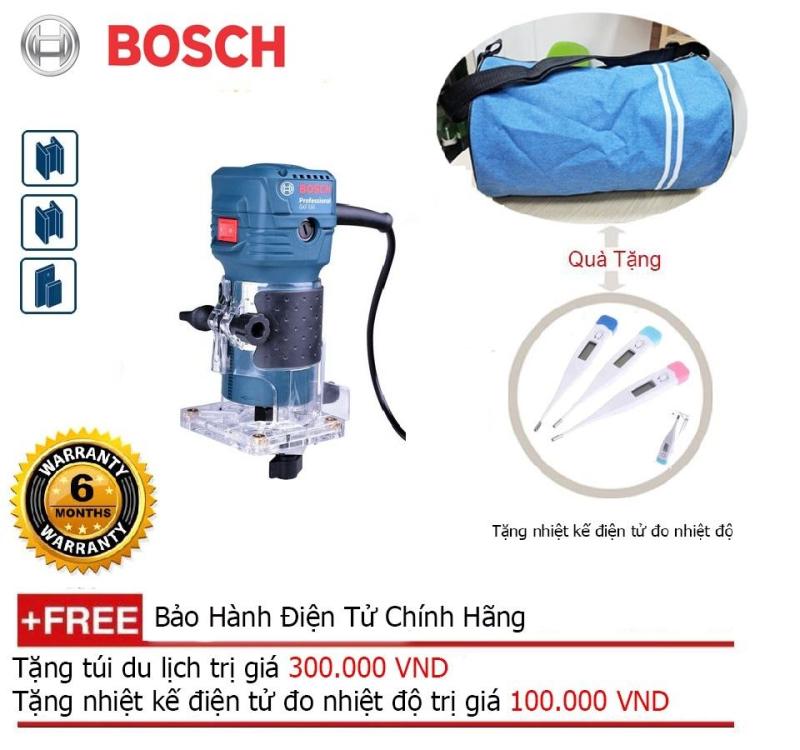 Máy phay nhỏ Bosch GKF 550 + Quà tặng balo du lịch