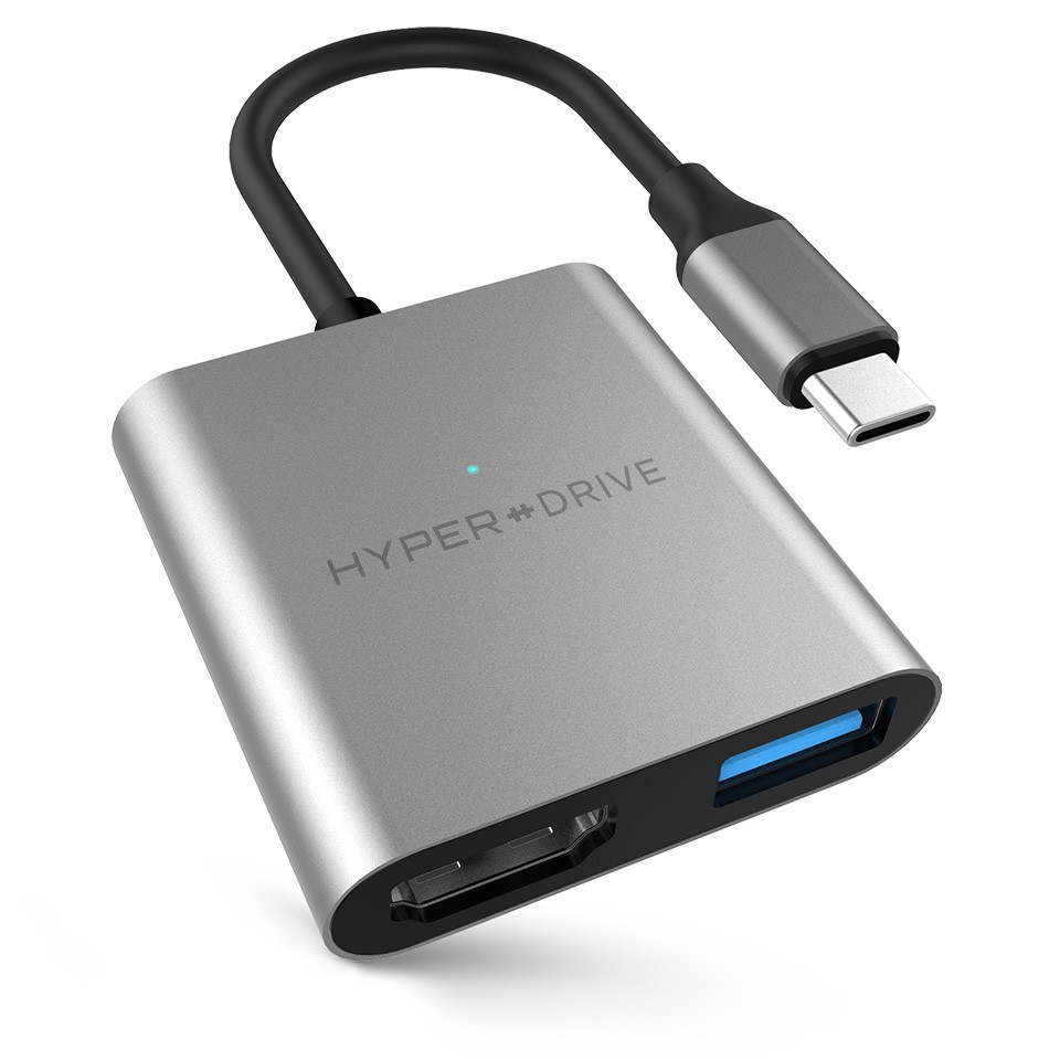 HyperDrive 4K HDMI 3-in-1 USB-C Hub