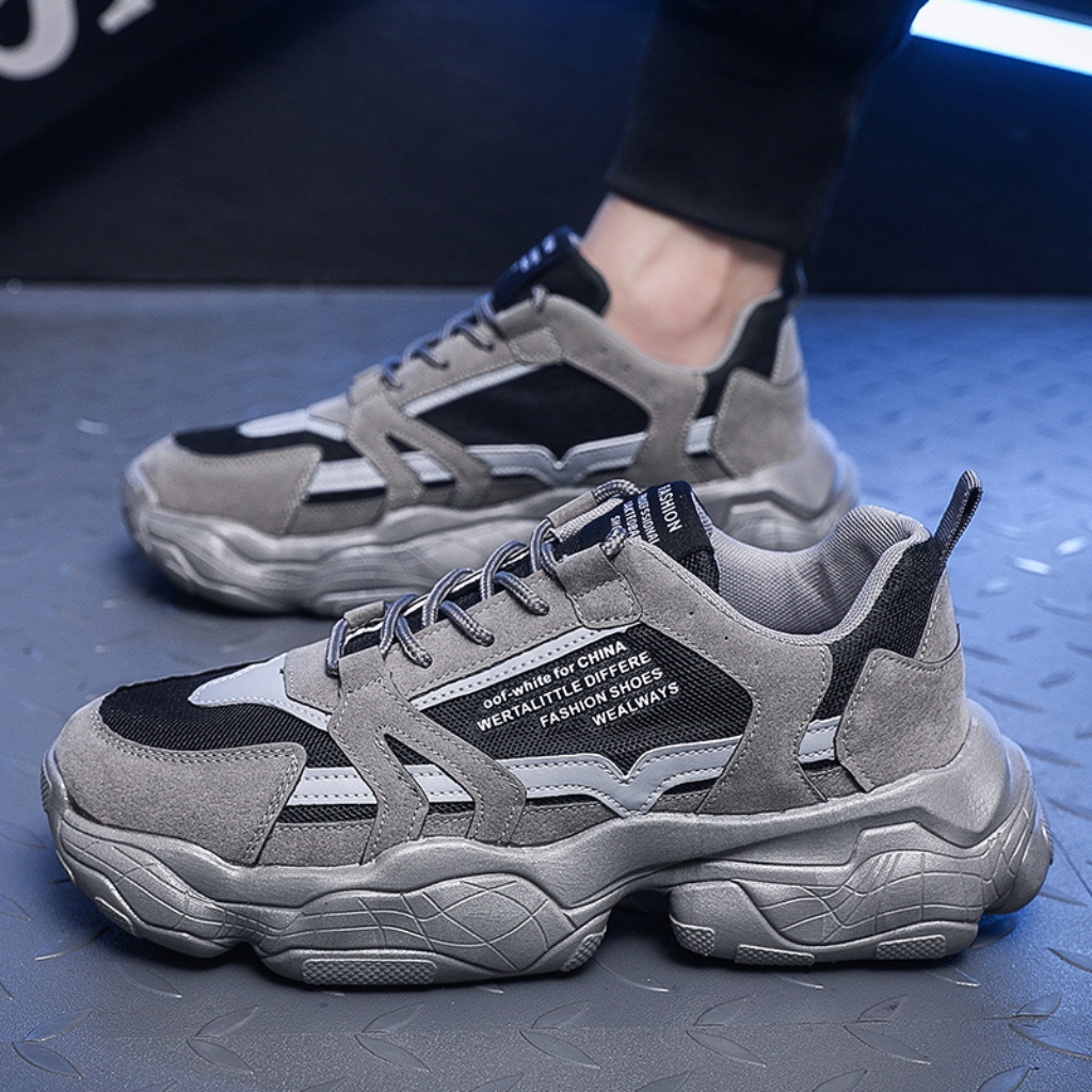 Giày sneaker nam Ulzzang đế tăng chiều cao cá tính