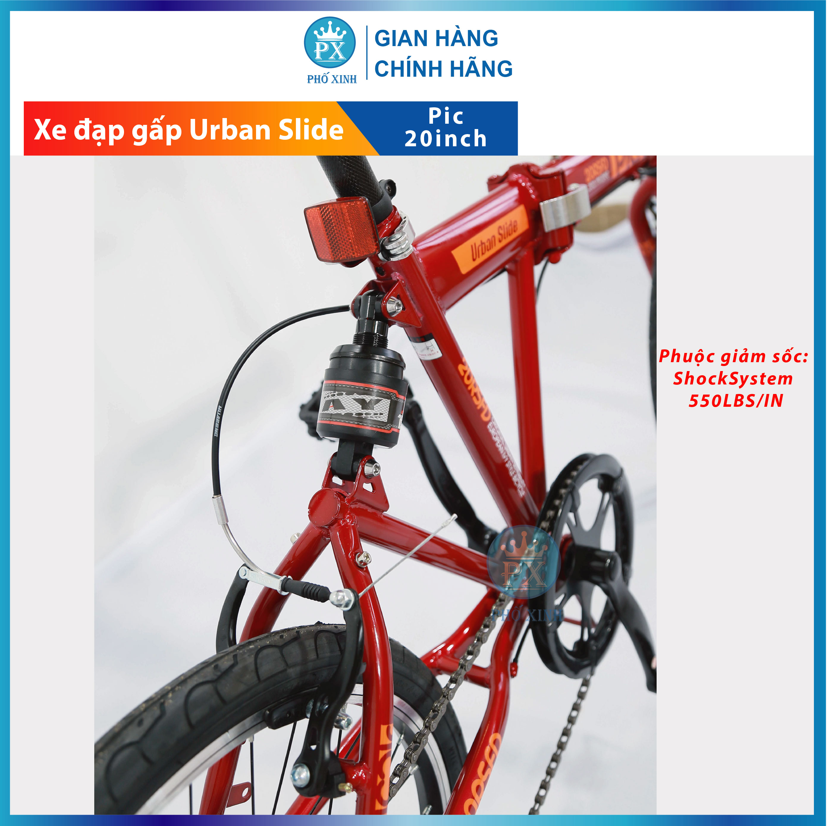 Xe đạp gấp PIC20RFD