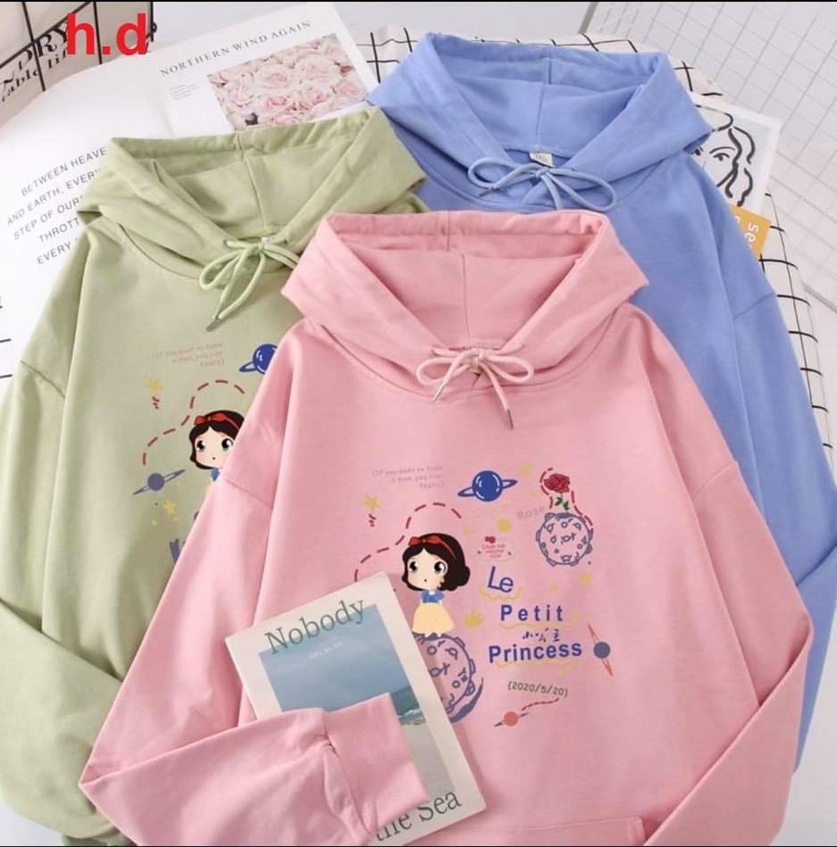 Áo hoodie cô gái Pricess HDA1020