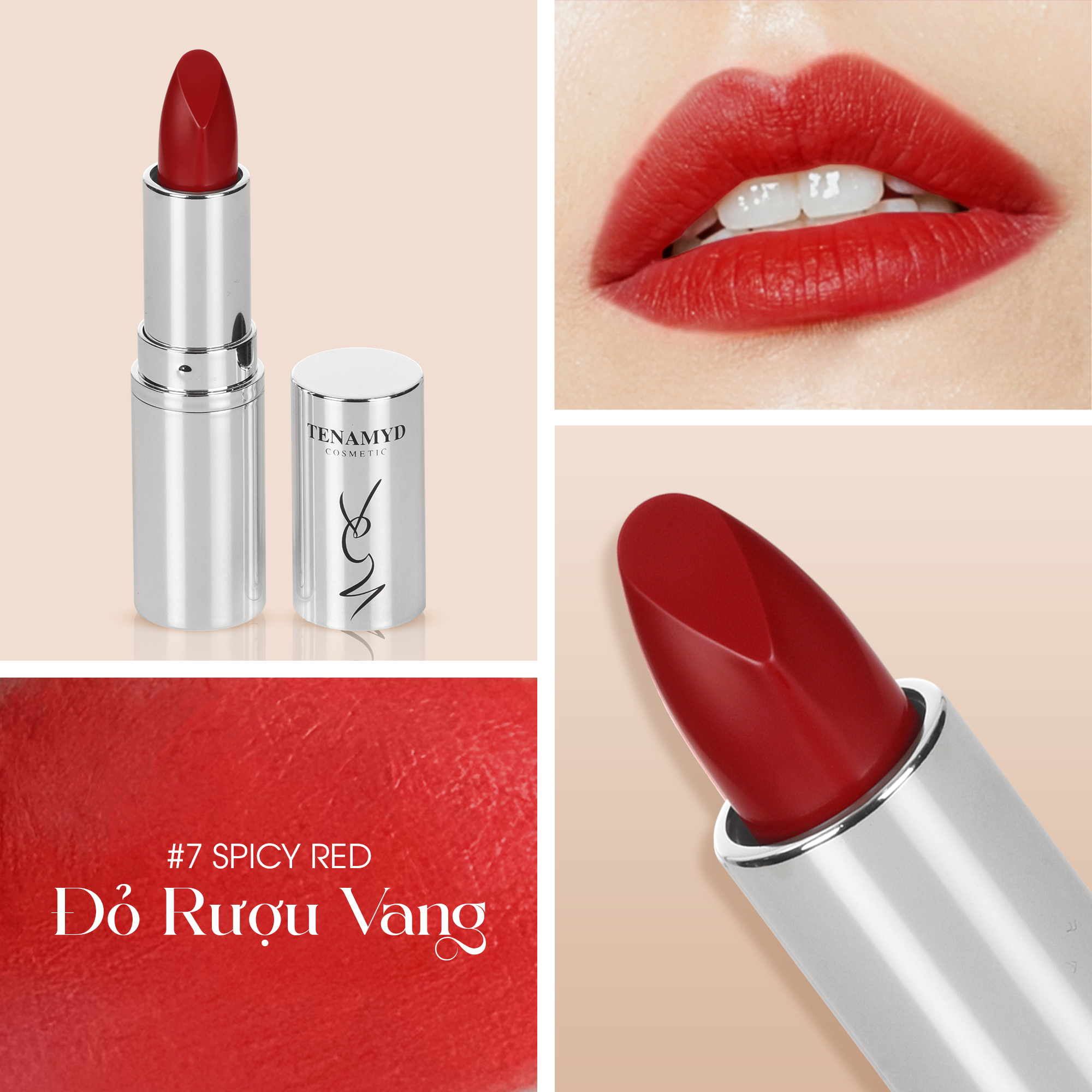 Tenamyd  Matte Lipstick- Son môi dạng lì