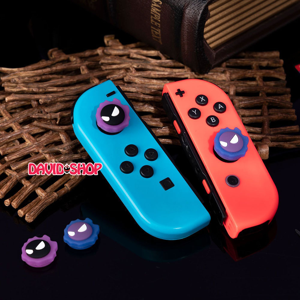 Núm bọc analog Gengar (Pokémon) Dạ Quang cho Joy-Con - Nintendo Switch OLED, V1, V2, Lite