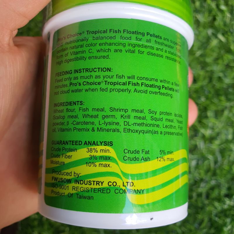 CÁM CÁ ALI TROPICAL FISH  THỨC ĂN CÁ ALI ( 75GR )-  GIÁ RẺ