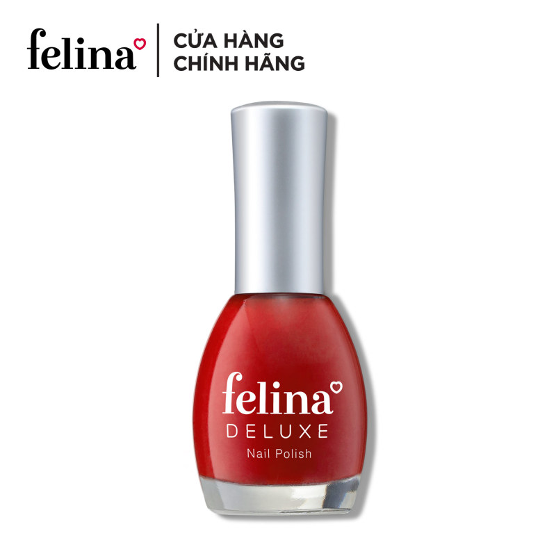 Sơn móng tay Felina deluxe 18ml - màu sắc đa dạng, bảo vệ móng và màu sơn nhờ tính năng chống tia UV, nuôi dưỡng và tái tạo móng với dưỡng chất Keratin, màu sắc đa dạng
