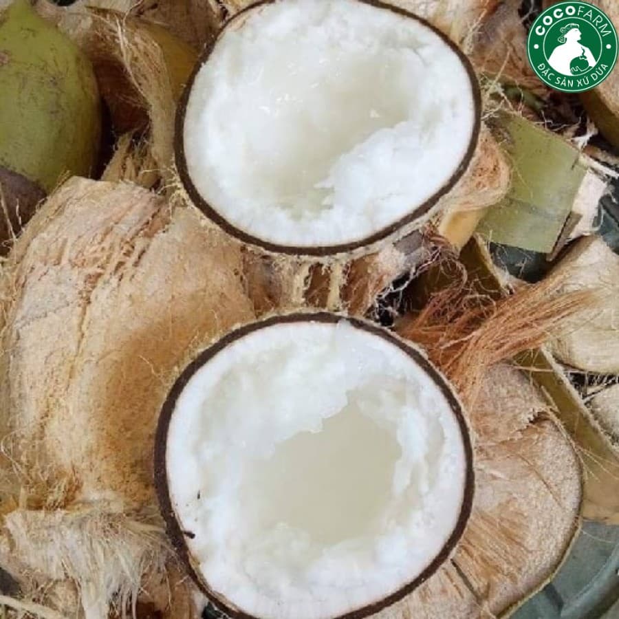 Kẹo dừa sáp Cocofarm bịch 500gram