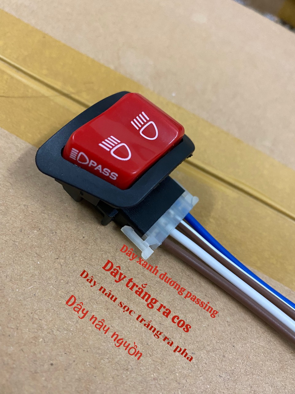 Nút Passing, Nút passing gắn nhiều loại xe HONDA