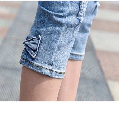 Quần jean lửng co giãn Quảng Châu cho nữ LS_Q082