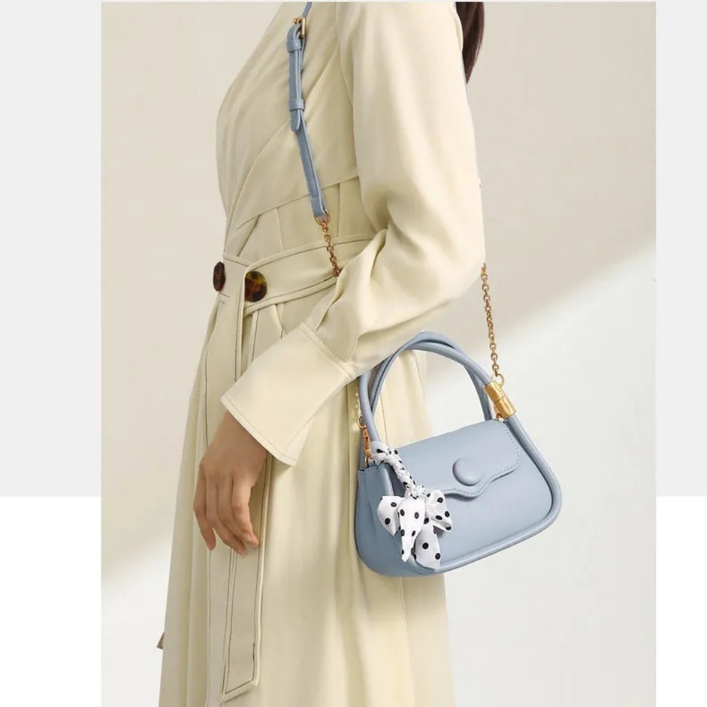Túi Cầm Tay Nữ Mini Kèm Dây Đeo Chéo Size 18