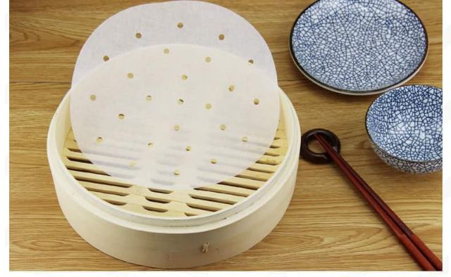 Set Giấy Nến Đục Lỗ Lót Nồi Size 23cm (300 tờ)