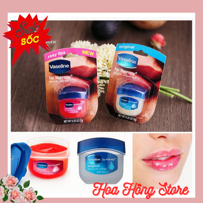 Sáp Dưỡng Môi Hồng Xinh Vaseline 7g