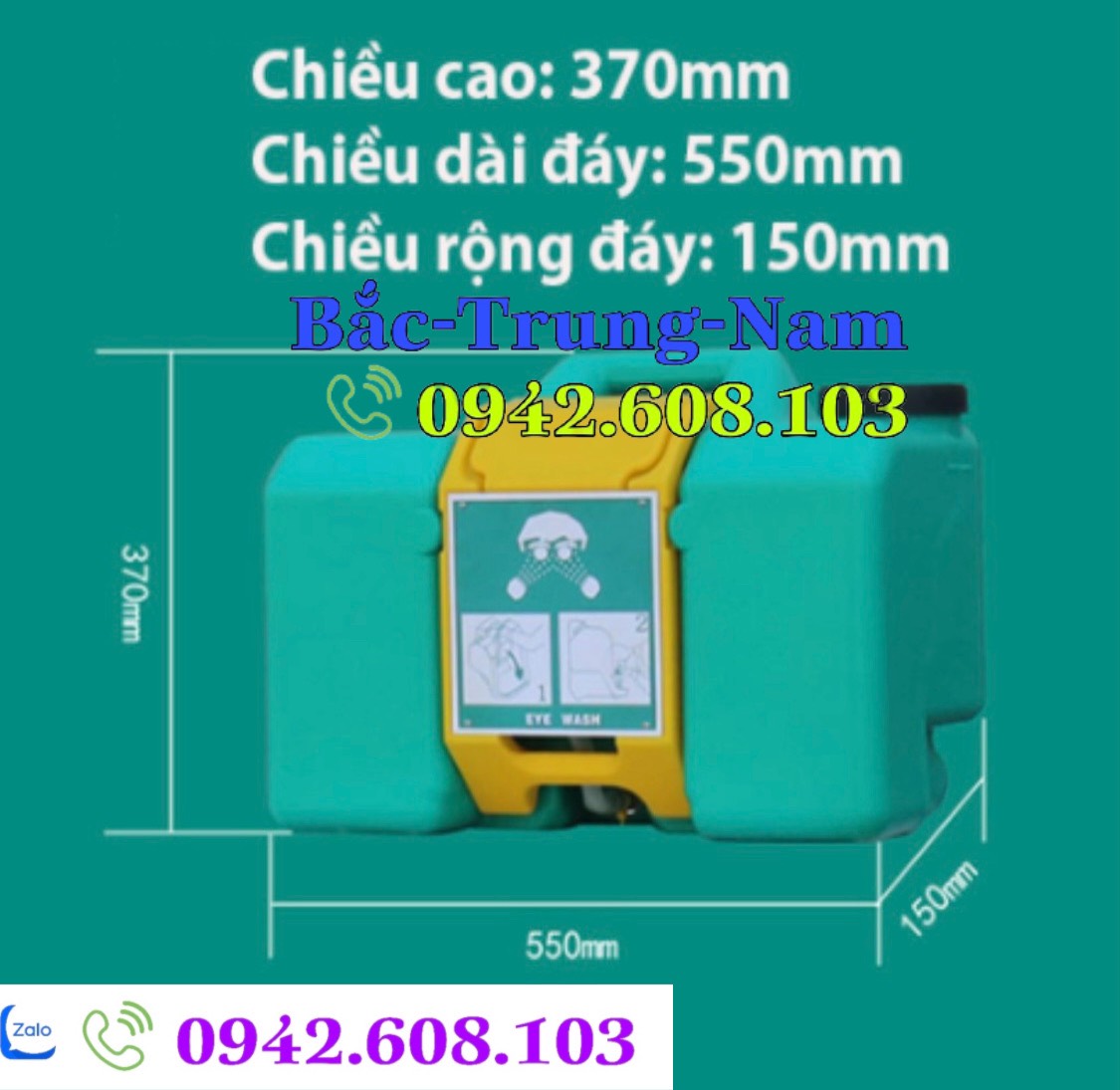 bồn rửa mắt khẩn cấp,bình rửa mắt khẩn cấp di động 35l