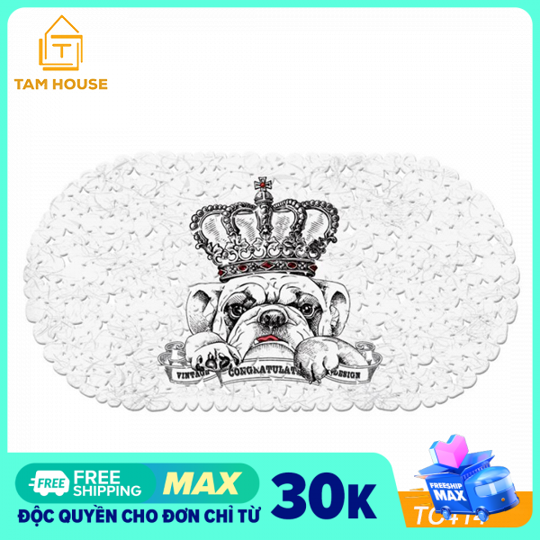 Thảm nhà tắm, nhà vệ sinh chống trơn trượt cao cấp 40x70cm