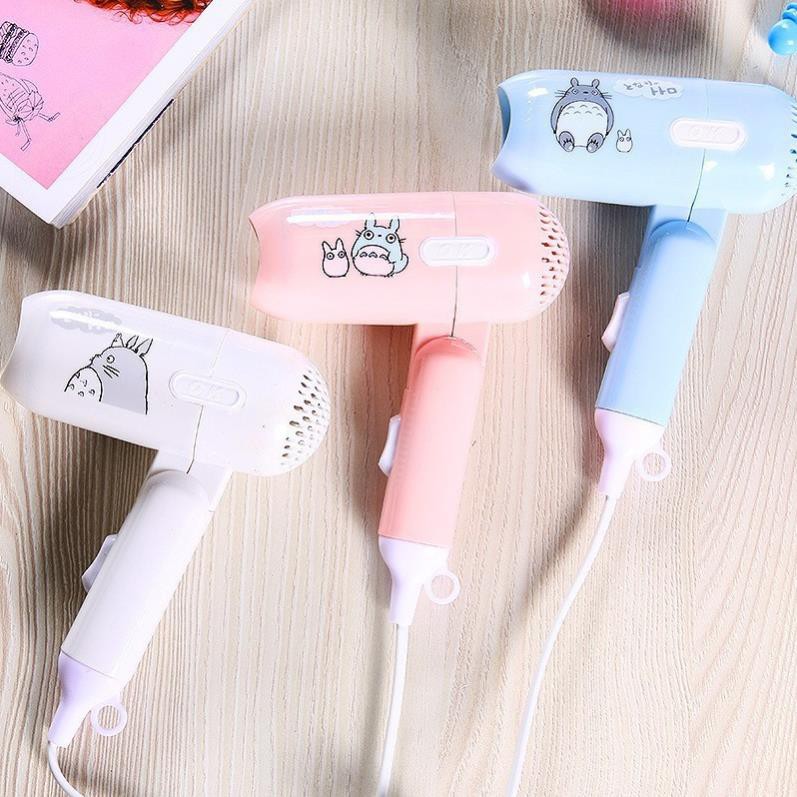 Máy sấy tóc mini 2 chế độ gấp gọn siêu kute
