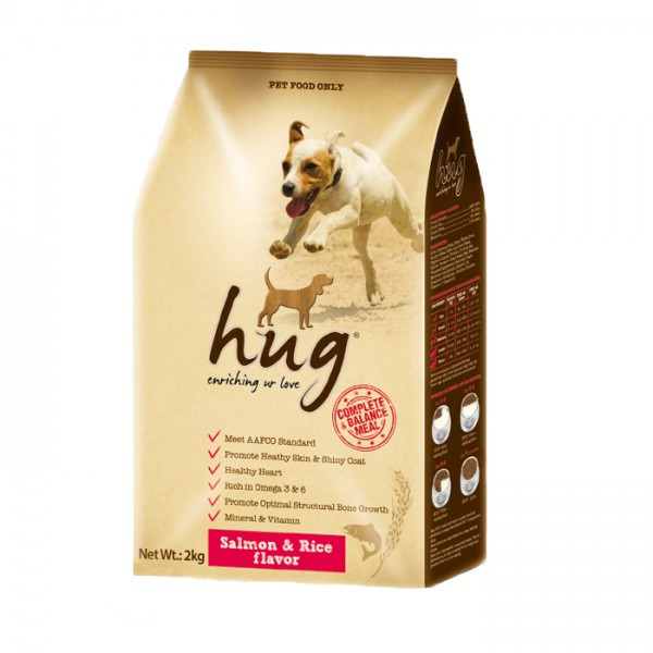 Hạt cho chó Hug, Hạt Hug cho chó mọi lứa tuổi - Túi 2kg