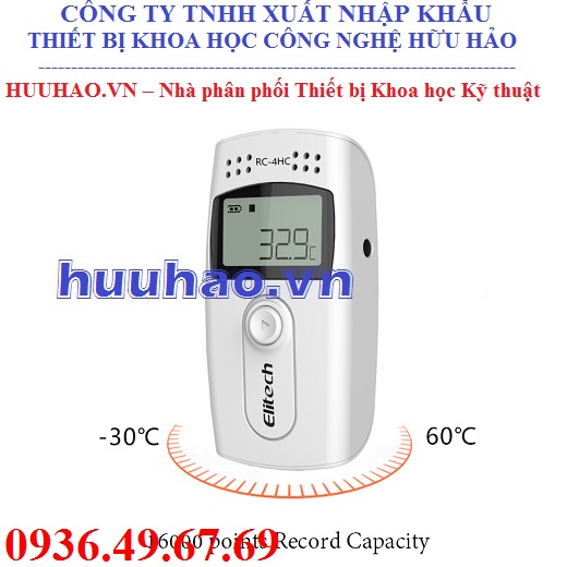 Nhiệt ẩm kế tự ghi RC-4HC+ Hiệu Chuẩn