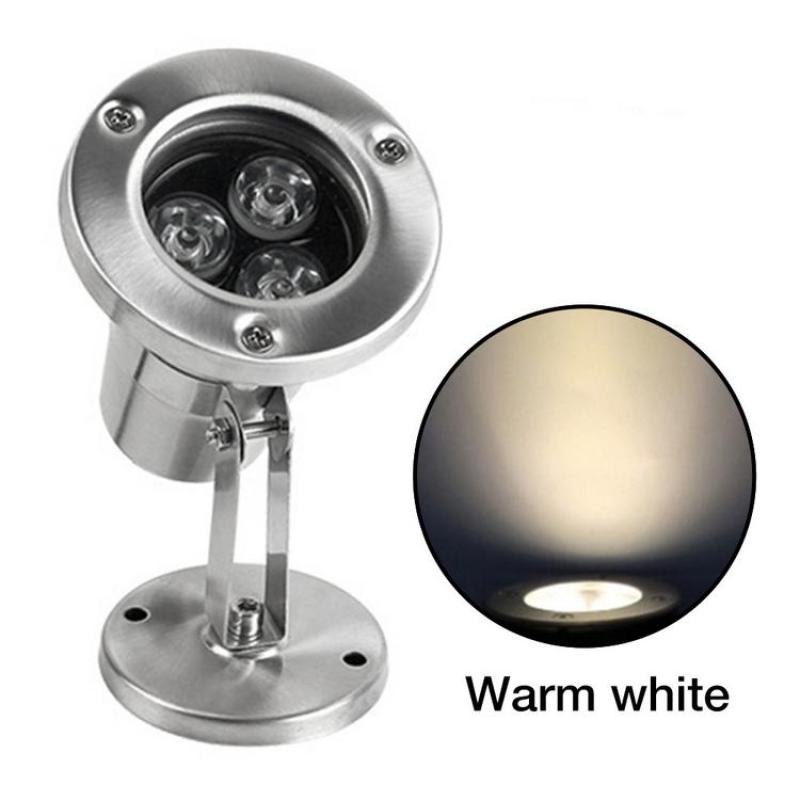 LED Underwater Light RGB Waterproof Anti-corrosion Floodlight Lamp for Fountain Aquarium Swimming Pool 12V