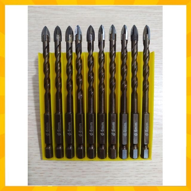 Mũi khoan đa năng loại 6mm 4 cạnh
