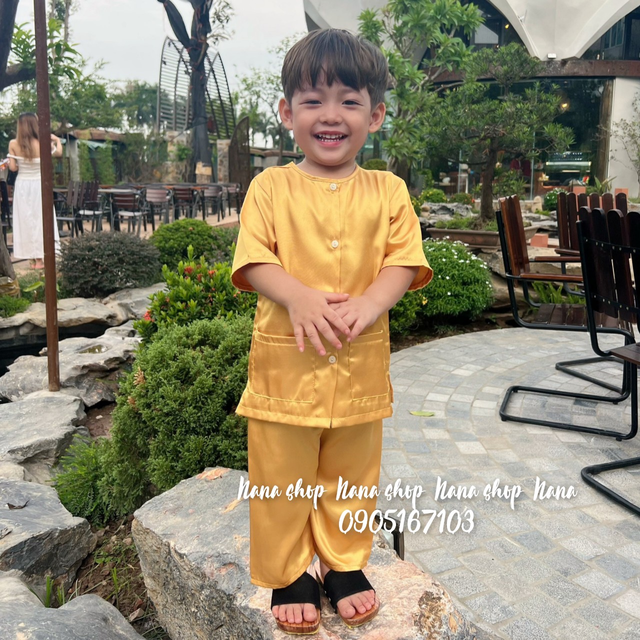 [ Tặng Kèm Khăn ] Bộ Bà Ba bé trai bé gái chất lụa mềm mịn size 8ky - 45ky