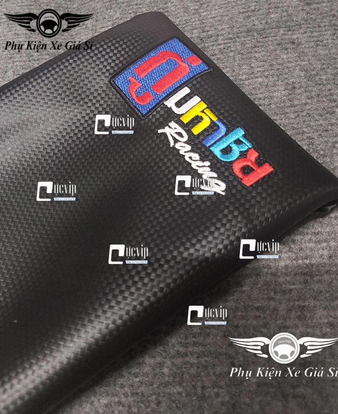 Da Yên Xe Máy Thái Carbon Logo Thêu MS3813
