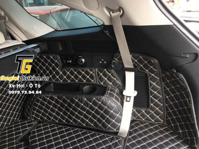 Lót cốp da 6D Kia Sorento 2021 full thành