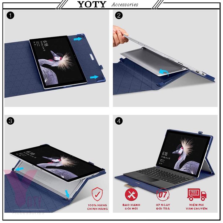 Bao da cao cấp ESR Surface Pro 4,5,6,7 Chính hãng