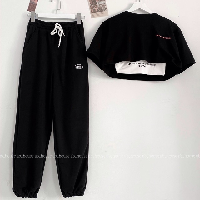 Quần boom jogger Spun siêu chất