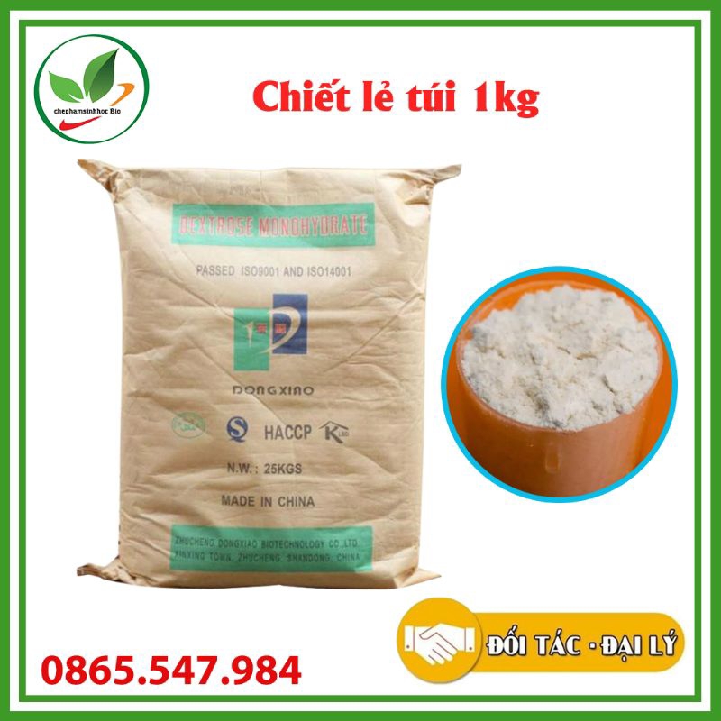 Đường DEXTROSE. Bao 1kg