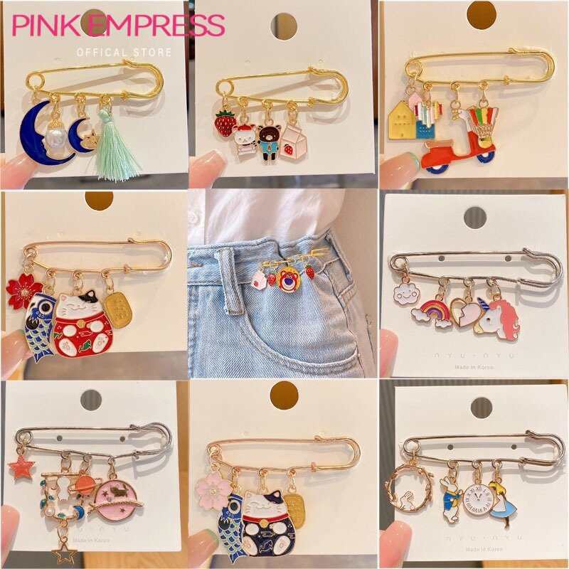 Korean Style Cute Unicorn Brooch