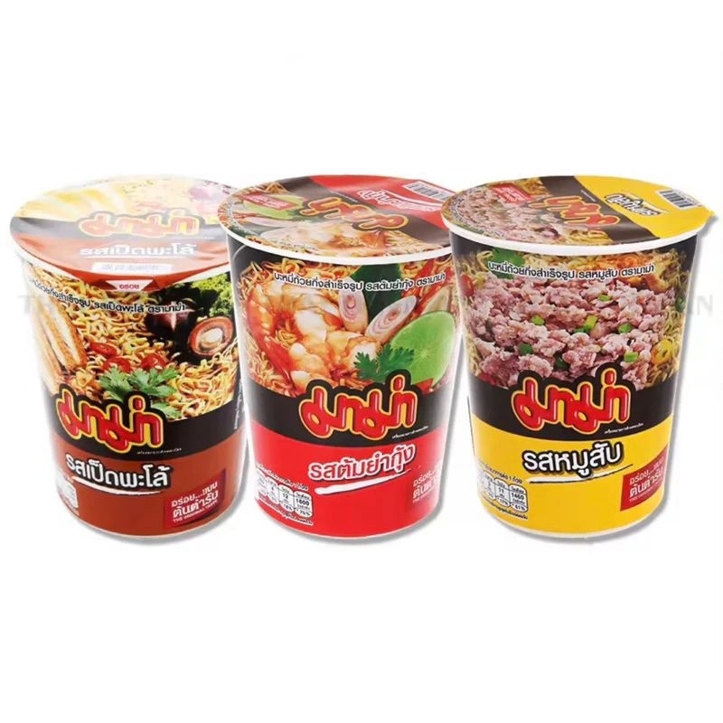 Mỳ mama Thái lan LY 60G Thái Lan lóc 6 ly