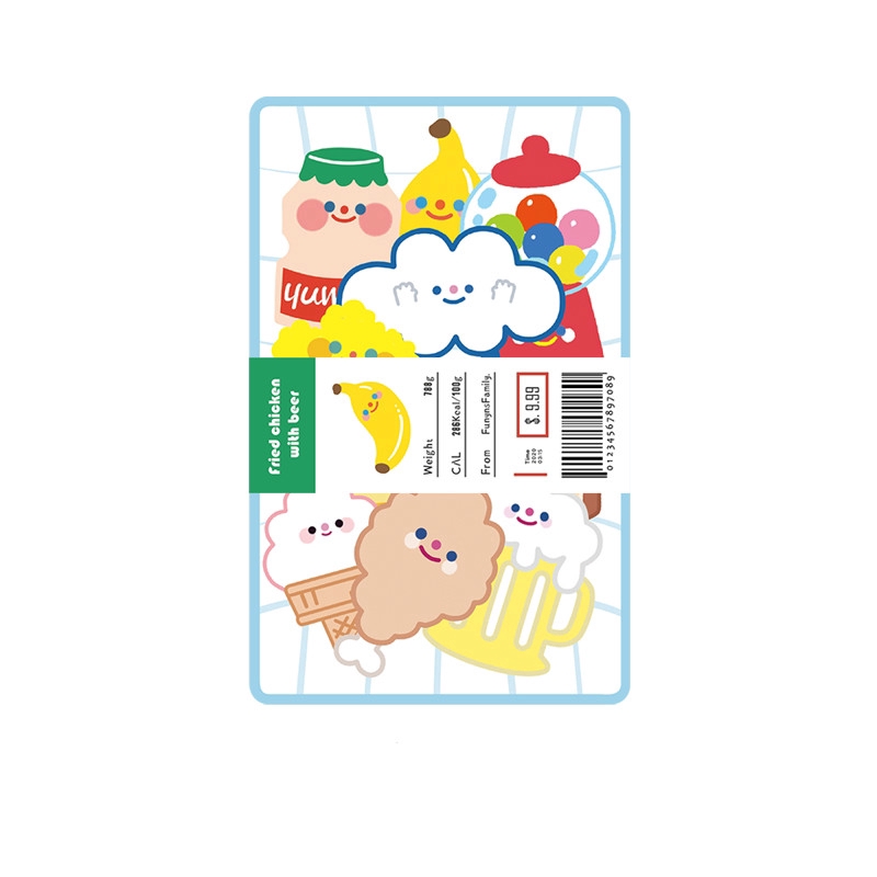 Set 20 Tấm Hình Dán Trang Trí Dễ Thương