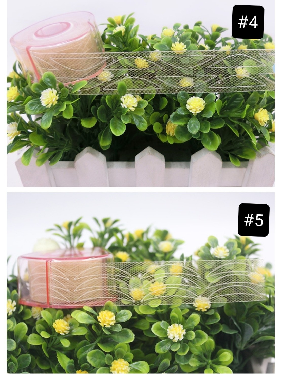 Set 600 Miếng Dán Kích Mí Lưới (Kèm Keo Và Nhíp)