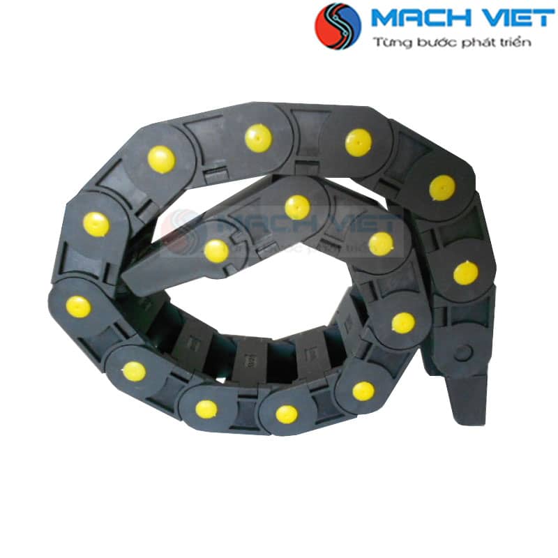 Xích nhựa đi dây máy CNC H25 25*38, 25*57, 25*77