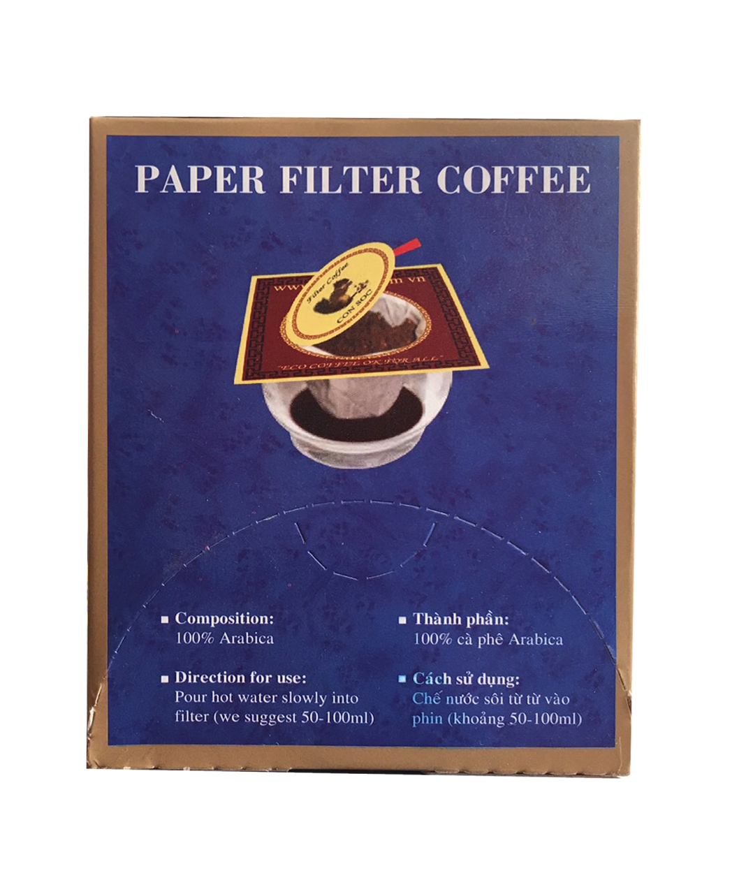 Cà phê Con Sóc Phin Lọc Xanh 7g