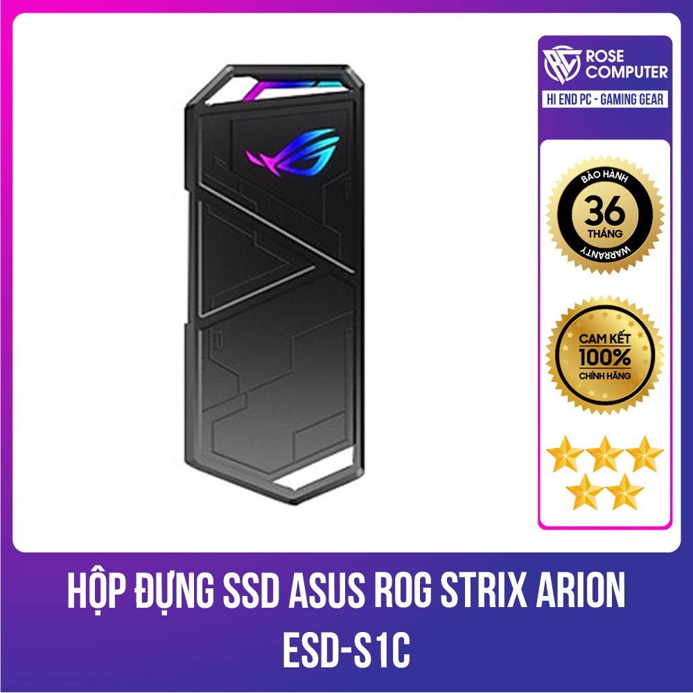 ♗  Hộp Đựng SSD ASUS ROG STRIX ARION ESD-S1C