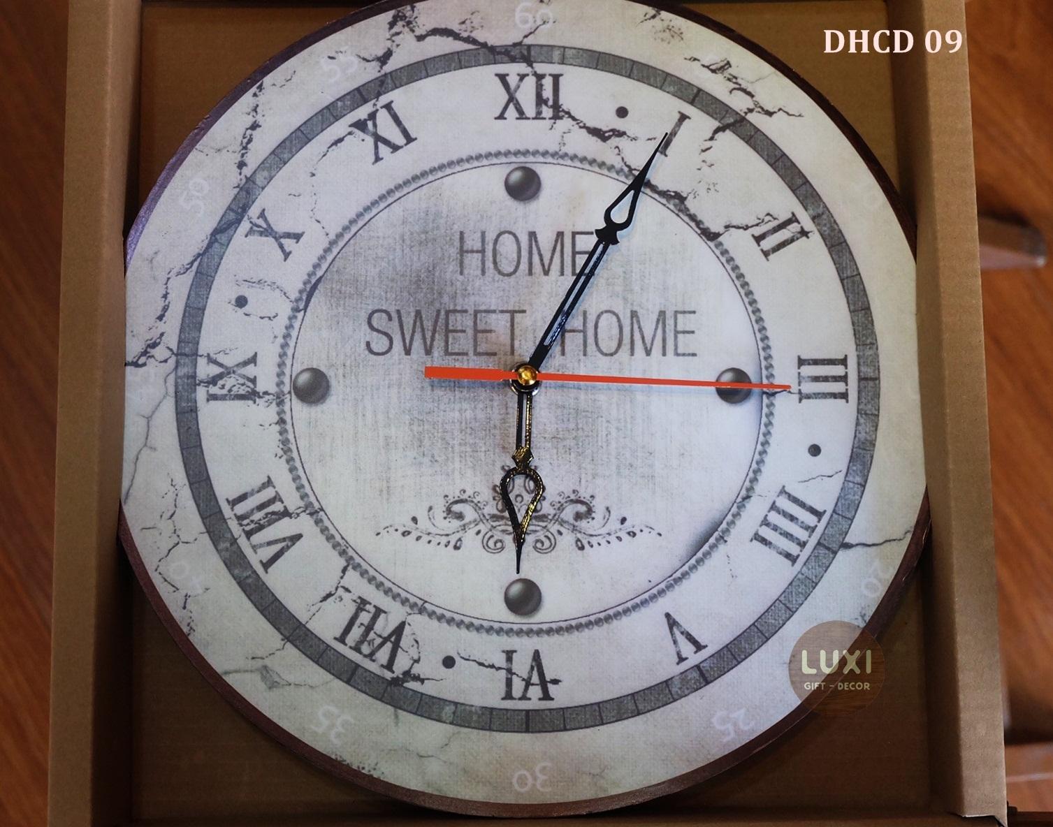 Đồng hồ Vintage (mã 09) LUXI decor