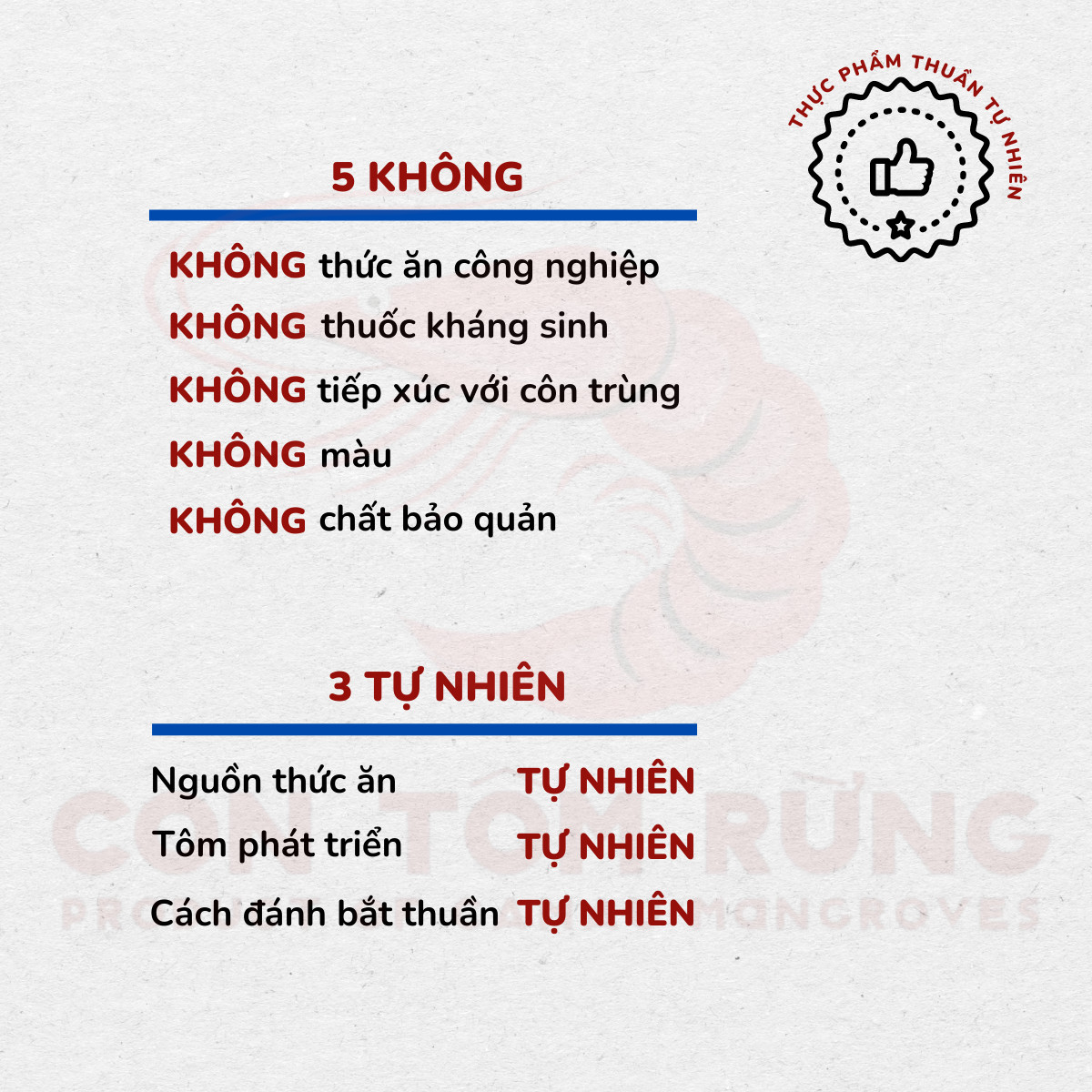 Tôm khô Cà Mau loại 1 Con Tôm Rừng