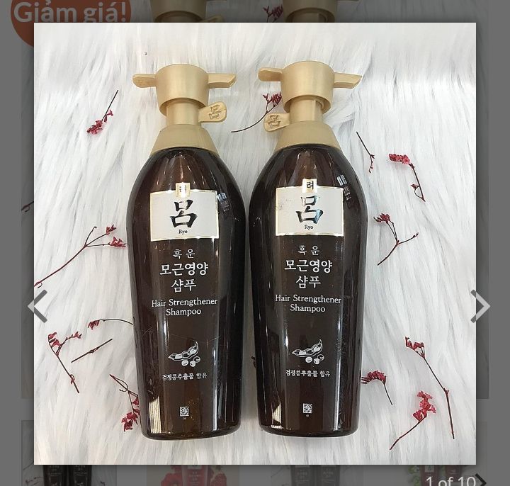 [HCM]Dầu gội và xả  RYO 500ml Hàn Quốc