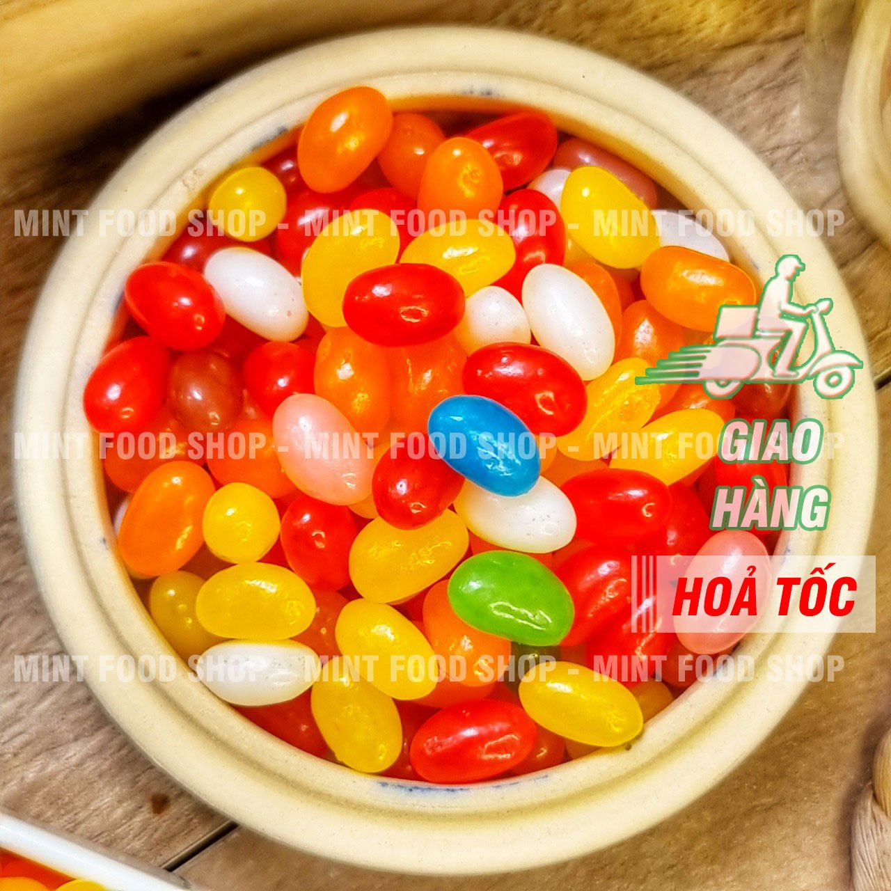 Kẹo Bi Trái Cây Lon 500gr